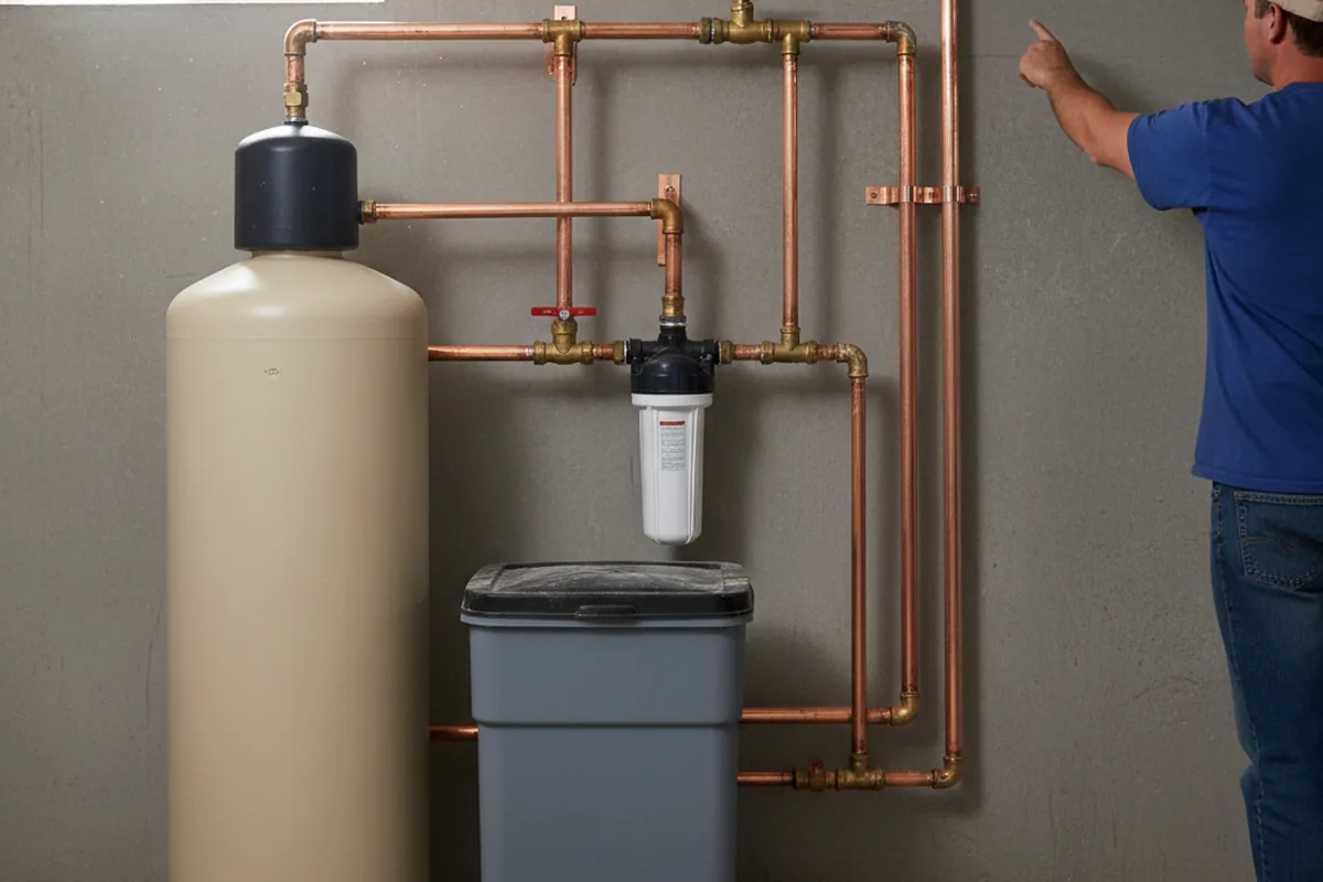 Whole-house water treatment system installed in Battletown